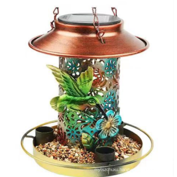 Solar Bird Feeder for Outdoors Hanging